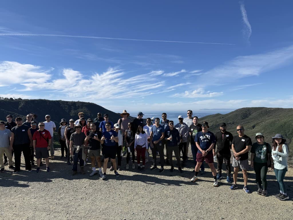 Tech Link Up community - community hike